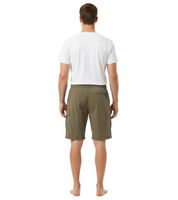 TRENTO Men's Cargo Shorts - Lightweight Casual Shorts with Logo Embroidery in Black, Olive Green, or Beige