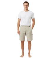 TRENTO Men's Cargo Shorts - Lightweight Casual Shorts with Logo Embroidery in Black, Olive Green, or Beige