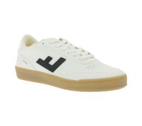 Baskets basses vegan FLAMINGOS LIFE Stadium pour homme et femme, fabriquées en Espagne, blanc cassé/noir