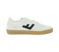 Baskets basses vegan FLAMINGOS LIFE Stadium pour homme et femme, fabriquées en Espagne, blanc cassé/noir