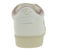 Baskets basses vegan FLAMINGOS LIFE Stadium pour homme et femme, beige/rose poudré, fabriquées en Espagne.