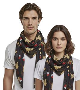 Pokémon Fan Merchandise Colorful Unisex Pokémon Scarf for Everyday Wear & Cosplay Summer Scarf SF2L7JPOK Black