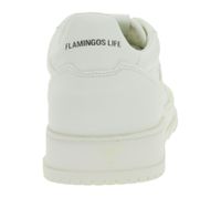 Sustainable FLAMINGOS LIFE Ventura Men's City Shoes, Vegan Low-Top Sneakers, Made in Portugal, White