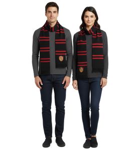 Hogwarts Scarf for Men and Women with Hogwarts Logo, Autumn Scarf SF178215HPT Black
