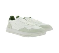 Baskets basses vegan FLAMINGOS LIFE Ventura pour homme, durables et fabriquées au Portugal, coloris blanc/gris/vert