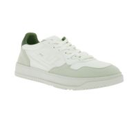 Baskets basses vegan FLAMINGOS LIFE Ventura pour homme, durables et fabriquées au Portugal, coloris blanc/gris/vert