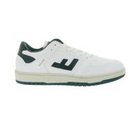 Baskets basses unisexes durables FLAMINGOS LIFE SALINE, véganes, fabriquées au Portugal, pour tous les jours, blanc crème/vert