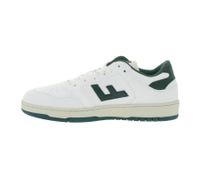 Baskets basses unisexes durables FLAMINGOS LIFE SALINE, véganes, fabriquées au Portugal, pour tous les jours, blanc crème/vert