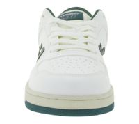 Baskets basses unisexes durables FLAMINGOS LIFE SALINE, véganes, fabriquées au Portugal, pour tous les jours, blanc crème/vert