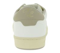 Baskets basses vegan FLAMINGOS LIFE Stadium pour homme et femme, beige, fabriquées en Espagne