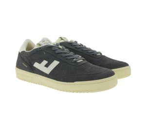 Scarpe da città sostenibili FLAMINGOS LIFE Stadium da uomo e da donna, sneakers basse vegane in camoscio, prodotte in Spagna, grigio