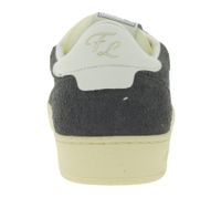 Sustainable FLAMINGOS LIFE Stadium Men's and Women's City Shoes, Vegan Low-Top Sneakers in Suede Look, Made in Spain, Gray