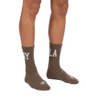 6 Pairs of SCOTCH & SODA Men's Half-Terry High-Quarter Crew Socks, Casual Socks, Business Socks, Size 41-46 (EU) SS43512-280, Beige, Brown, Dark Gray