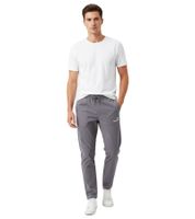 Pantalon de sport léger KangaROOS pour homme, idéal pour l'entraînement ou le jogging, avec taille élastique et cordon de serrage, gris ou noir