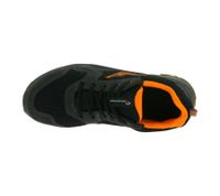 Chaussures de sécurité GARSPORT Kele Low S1P pour homme et femme, semelle en caoutchouc Michelin Arrow HRO, coloris Noir/Gris/Orange (GDS1090017 2099)