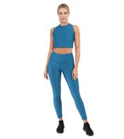 Soutien-gorge de sport SLEEX Lightweights pour femme - Coutures plates - Modèle 44053 - Bleu, Beige ou Noir