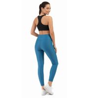 Sustainable SLEEX Lightweights Soft Leggings Women's Sports Pants with Flat Seams Training Pants 44051 Blue, Brown, Black, or Leopard Brown