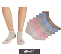 6 Paar SCOTCH & SODA für Damen oder Herren 1/2-Frottee Quarter-Crew-Socken Alltags-Socken Business-Socken in Beige/Bunt