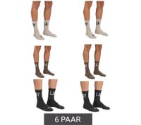 6 Paar SCOTCH & SODA für Damen oder Herren 1/2-Frottee Quarter-Crew-Socken Alltags-Socken Business-Socken in Beige/Bunt