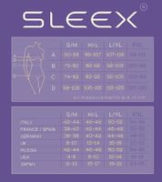 SLEEX Slip modellanti a vita alta da donna con elevata compressione, modellante, 44035-006 Nude-Beige