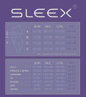 Abito modellante SLEEX da donna con zone di compressione forte, abito modellante per la pancia 44045-001 Nero