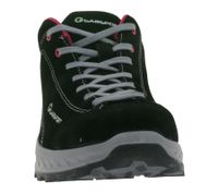 GARSPORT Rozes Low Scarpe da Trekking da Donna con Suola Vibram, Scarpe da Trekking in Vera Pelle MGDT3040024 2284 Nero