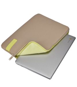 High-quality Case Logic Reflect laptop sleeve with memory foam, protective case for 13-inch laptops, 3204689 Beige
