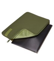 High-quality Case Logic Reflect laptop sleeve with memory foam, 14-inch laptop case, 3204696 Olive Green