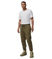NIKE Jordan Essential Fleece Baseline Herren Jogging-Hose mit Jordan-Logo Fleece-Hose Baumwoll-Hose FD7345-222 Oliv-Grün