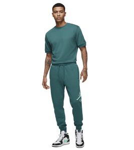 NIKE Jordan Essential Fleece Baseline Herren Jogging-Hose mit Jordan-Logo Fleece-Hose Baumwoll-Hose FD7345-366 Petrolgrün
