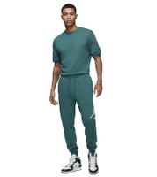 NIKE Jordan Essential Fleece Baseline Herren Jogging-Hose mit Jordan-Logo Fleece-Hose Baumwoll-Hose FD7345-366 Petrolgrün