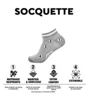 30 Paar umbro Herren und Damen Sport Socks Sneaker-Socken Strümpfe Oeko-Tex Standard 100 in Schwarz oder Weiß