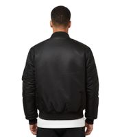 ALPHA INDUSTRIES x zəяo si:x nœf MA-1 Men's Bomber Jacket in Classic Military Design Streetwear Style Autumn Jacket 148151 Black