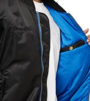 ALPHA INDUSTRIES x zəяo si:x nœf MA-1 Men's Bomber Jacket in Classic Military Design Streetwear Style Autumn Jacket 148151 Black