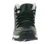 Uncomplicated Women's Ankle Boots, Lace-Up Boots with Warm Lining, Vegan 966817 Black