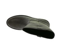 Textured Women's Slip-On Ankle Boots, Winter Boots 936820, Dark Brown