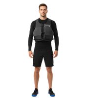 Giubbotto salvagente Spinlock Foil PFD con giubbotto salvagente 35-50 N, giubbotto protettivo, giubbotto di sicurezza, sport acquatici, DW-BA/FBG, nero