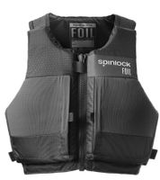 Giubbotto salvagente Spinlock Foil PFD con giubbotto salvagente 35-50 N, giubbotto protettivo, giubbotto di sicurezza, sport acquatici, DW-BA/FBG, nero