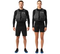 Spinlock Foil PFD Schwimm-Weste mit 35–50N Auftriebshilfe Schutzweste Sicherheits-Weste Wassersport DW-BA/FBG Schwarz