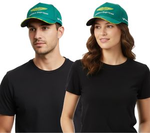 Gorra de béisbol de la Fórmula 1 Fernando Alonso Lance Stroll Aston Martin F1 BOSS, gorra de fanático Snapback 701229245-001, verde