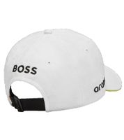 Gorra de béisbol de la Fórmula 1 Fernando Alonso Lance Stroll Aston Martin F1 BOSS, gorra de fan, snapback 701229245-002, blanca