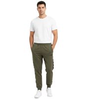 PUMA Regular Fit Herren Jogginghose mit Kordelzug Trainings-Hose Bequem & Sportlich grün