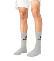 10 Paar LOTTO Sport-Socken Damen und Herren Trainings-Socken Tennis-Strümpfe Baumwoll-Socken 8986012 Grau