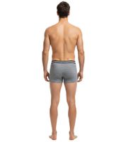 Timeless 3-Pack TRUE style Men's Boxer Shorts, Sustainable Retro Shorts 8972781 Black/Gray/Striped