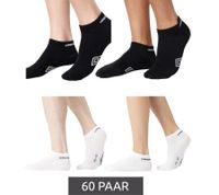 60 pares de calcetines deportivos Umbro para hombre y mujer, con certificación Oeko-Tex Standard 100, en negro o blanco