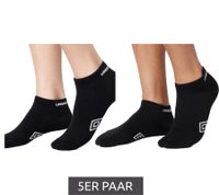 60 pares de calcetines deportivos Umbro para hombre y mujer, con certificación Oeko-Tex Standard 100, en negro o blanco