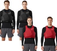 Spinlock WING Schwimm-Weste mit 35–50N Auftriebshilfe Schutzweste Sicherheits-Weste Wassersport Segelweste Jollensegeln, Kajak & Kanadier, SUP DW-BA Rot oder Schwarz