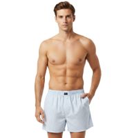 Classic 3-pack TRUE style men's boxer shorts, sustainable cotton shorts 8975684 Blue/White striped/checked