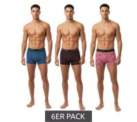 12er Sparpack SCOTCH & SODA Herren Boxershorts mit Baumwoll-Stretch Unterwäsche Unterhose SSSP25M166645 Blau, Bunt, Schwarz, Rot