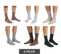 60 Pairs of SCOTCH & SODA Men's Half-Terry High-Quarter Crew Socks Amsterdam Everyday Socks Size 41-46 Business Socks SS43442-280 Beige, Light Gray, Taupe, Gray, Brown, Anthracite